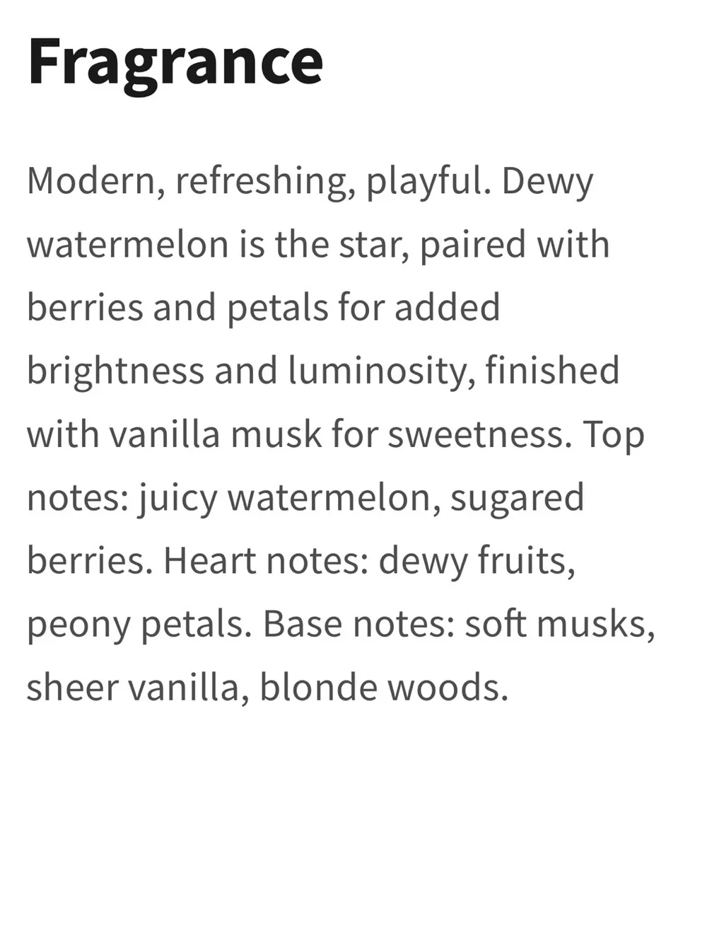 Bath & Body Works bbw fruit